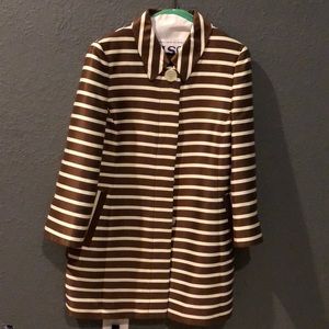 Carlisle brown and white jacket